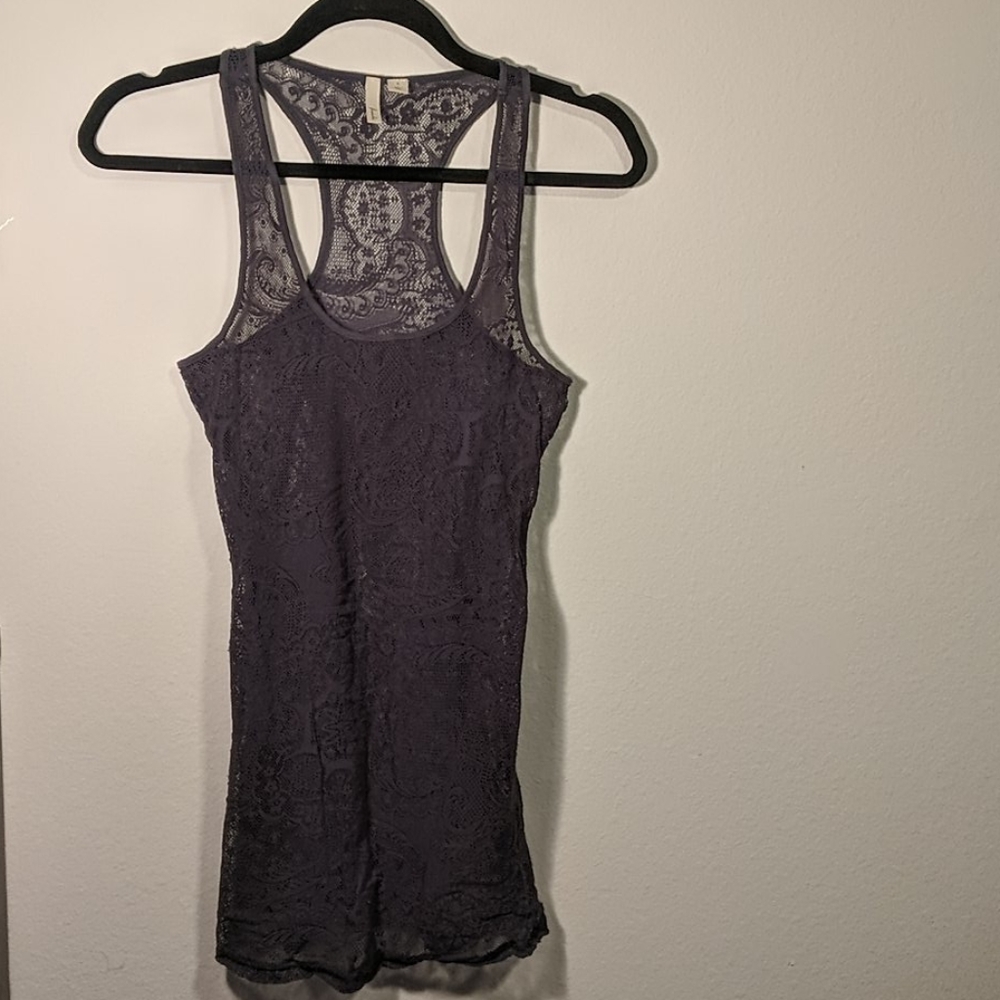 Frenchie Mesh Racerback Tank - Picture 5 of 6
